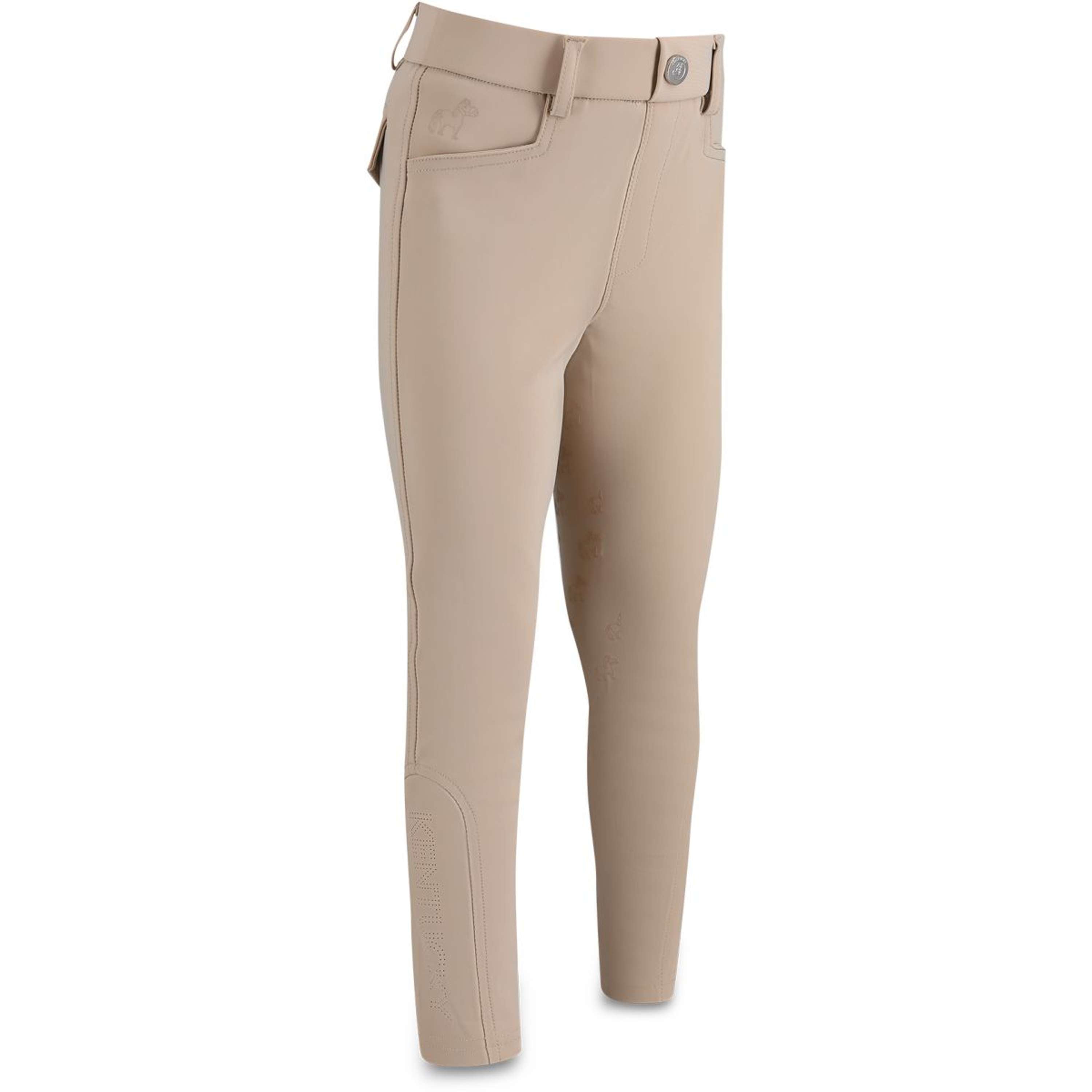 Kentucky Rijlegging Sammy Full Grip Boys Beige