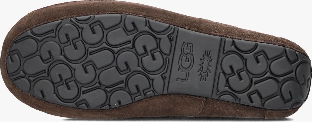 bruine ugg pantoffels ascot