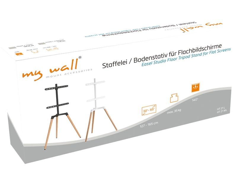 My Wall Staffelei My Wall HT21 Beige; Schwarz Design und Stil trifft auf Moderne