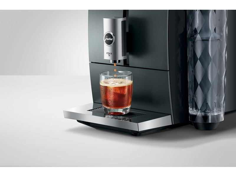 JURA Kaffeevollautomat ENA 5 Night Inox (SA) Vollautomatische Kaffeemaschine