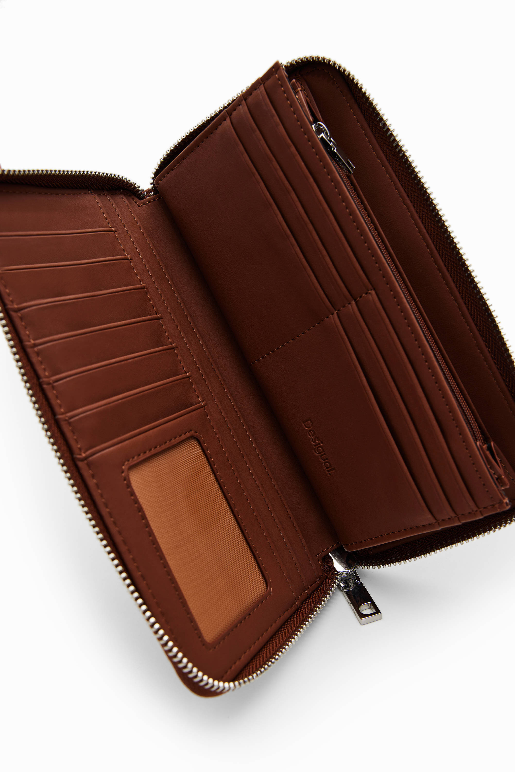 Desigual portemonnee cognac