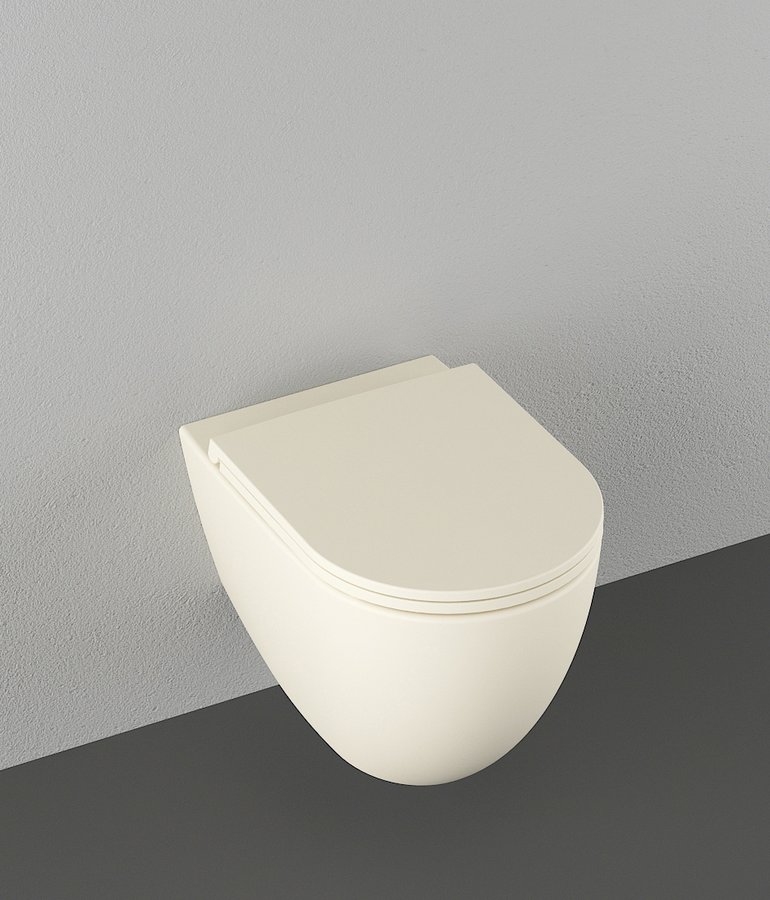 Isvea Infinity toiletpot randloos met softclose zitting ivoor