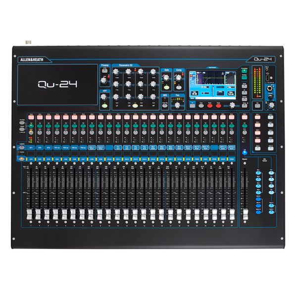 Allen & Heath Qu-24 Chrome Hands On Bundle