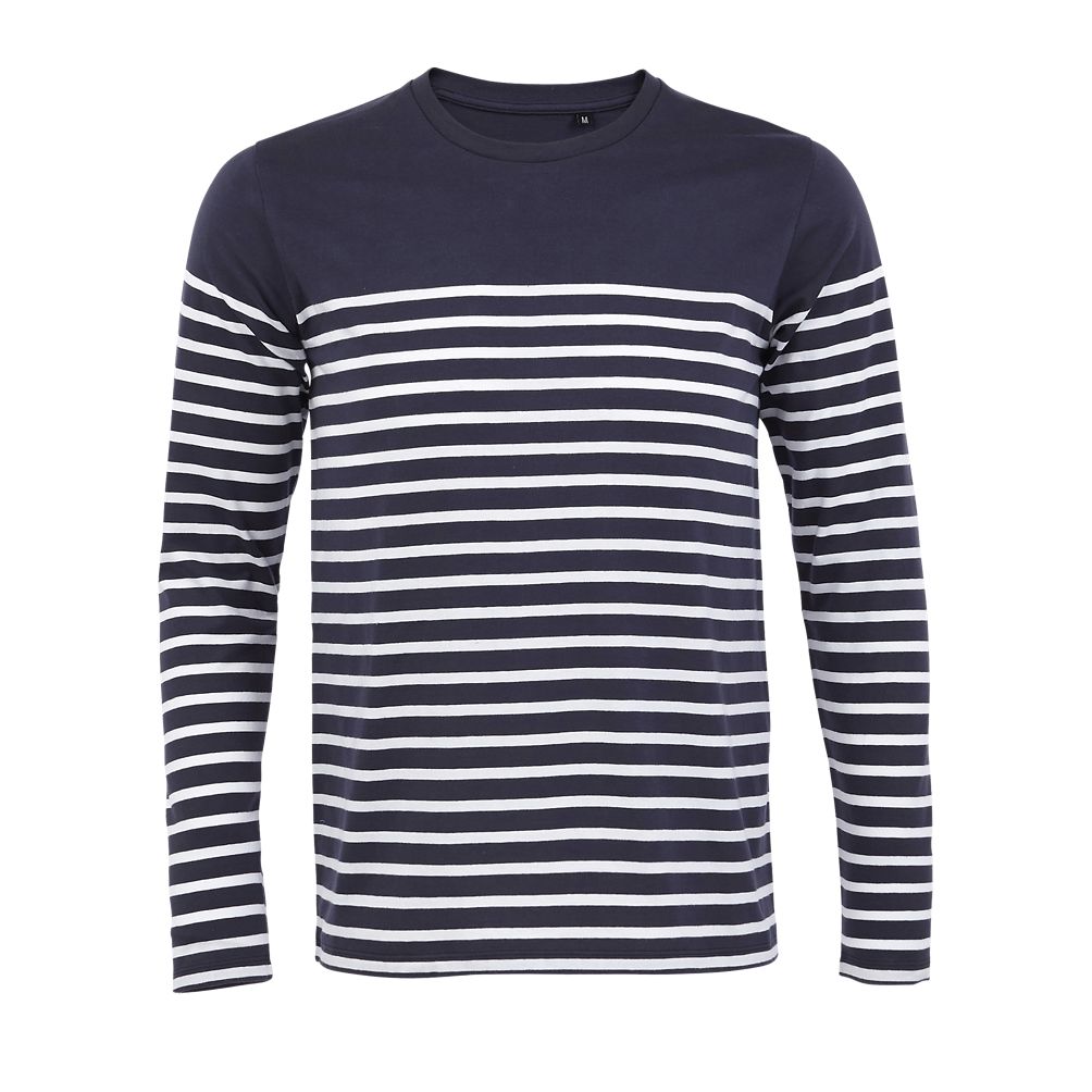 SOL'S 03099 - Matelot Lsl Men Tee Shirt Homme Manches Longues Rayé
