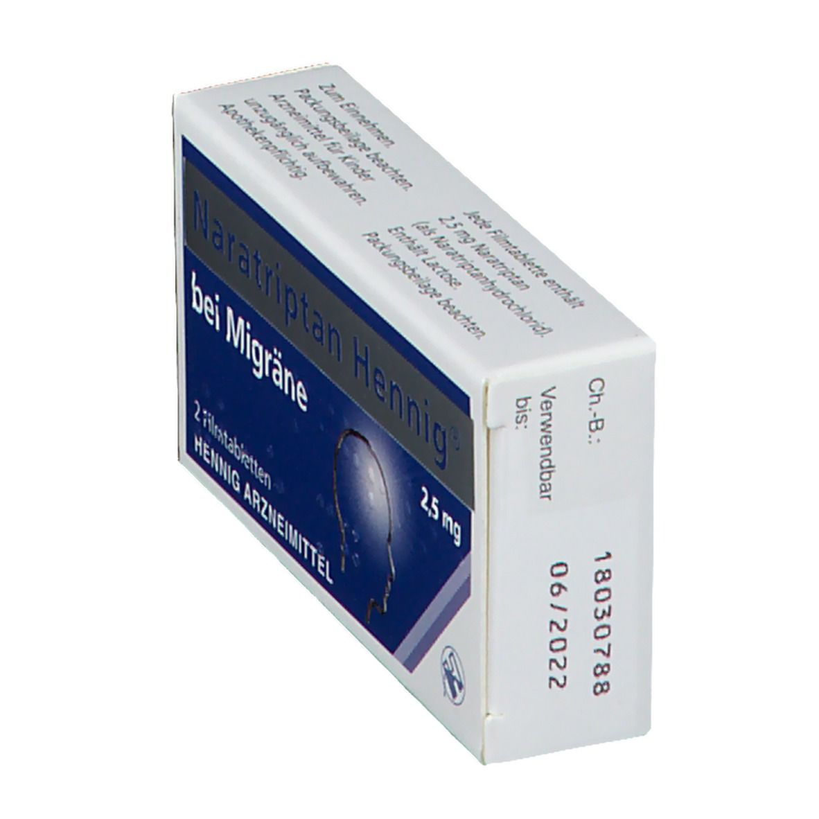 Naratriptan Hennig® 2,5mg bei Migräne