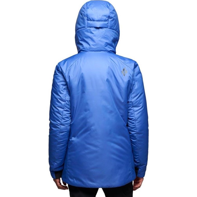 Black Diamond W Belay Parka Clean Blue