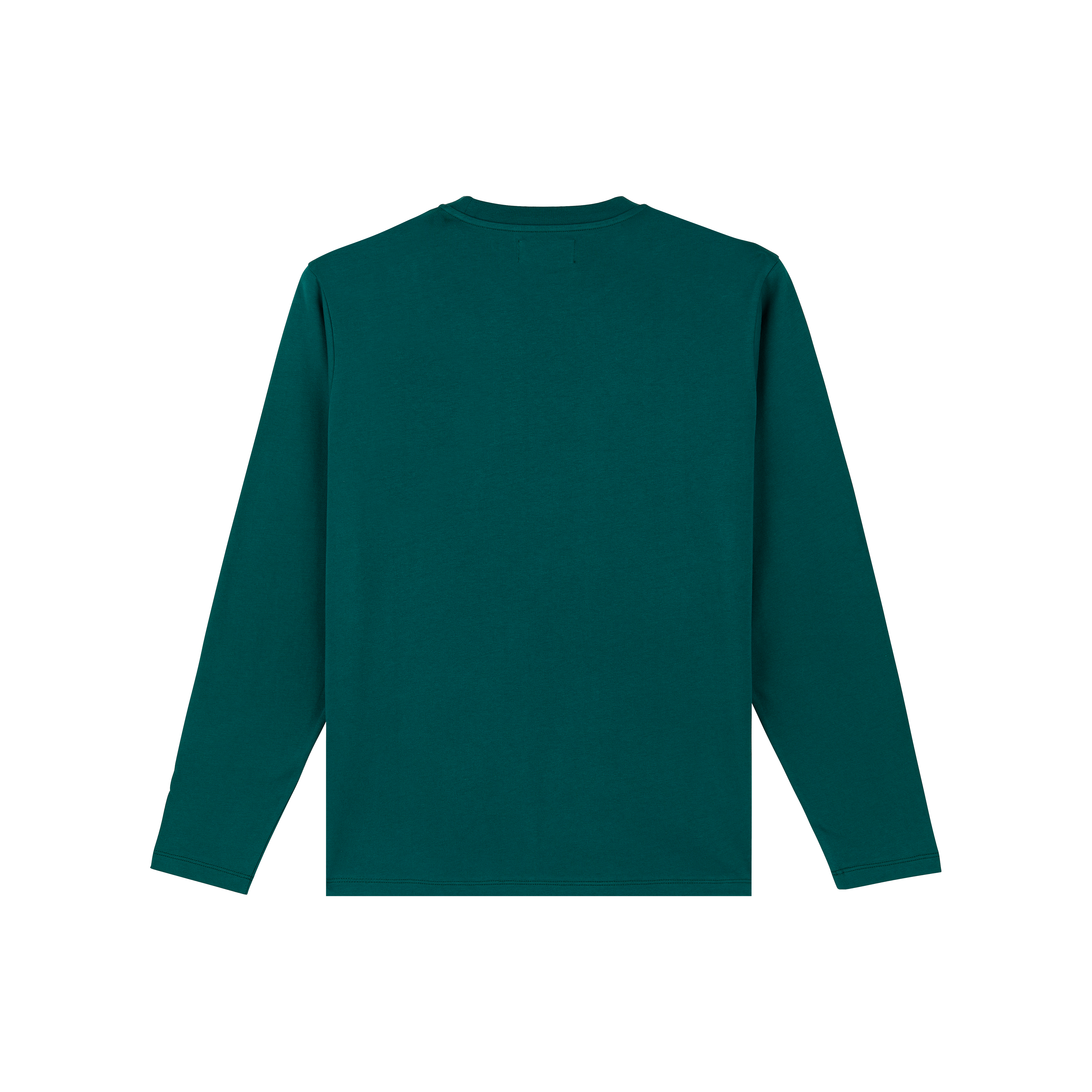 T-shirt manches longues en coton homme Tortue brodée