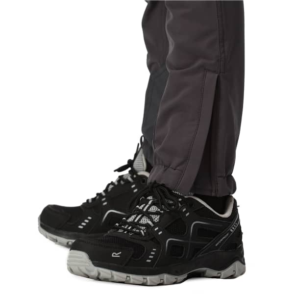 Pantalon randonnée REGATTA TECH MOUNTAIN TRS SEAL GREY (APRICOT CRUSH)