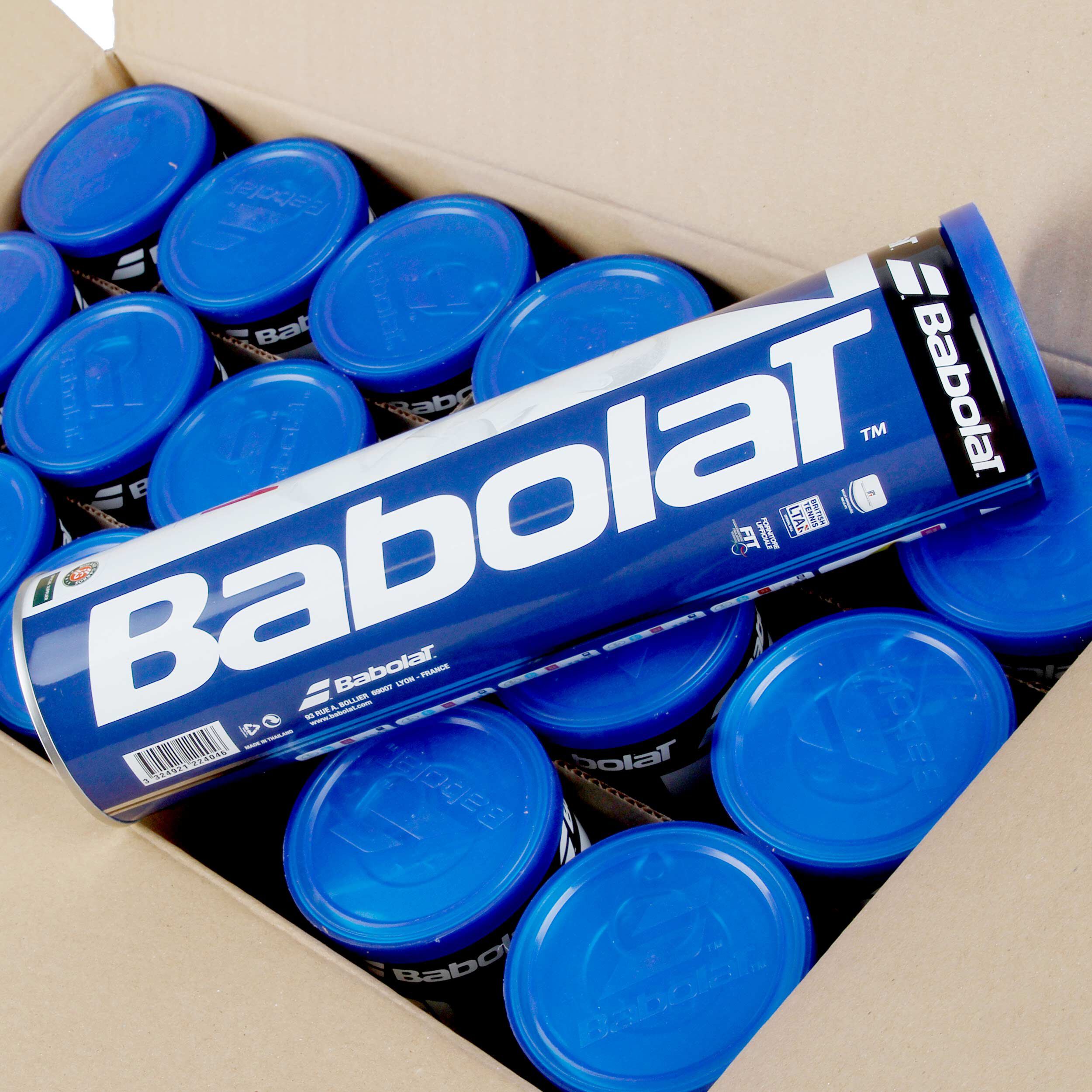 Babolat Team 18 Tubes De 4 En Carton