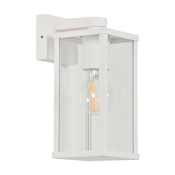 Applique fonte d'aluminium Little Garden Lagos E27 60W IP44 L.10,5 x H.65 x P.10,5 cm