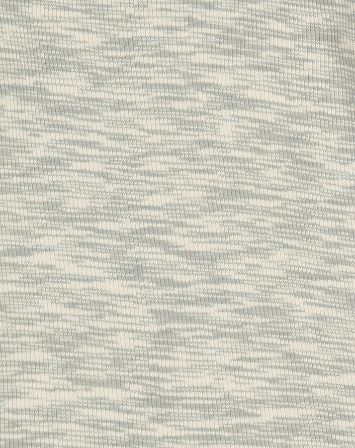 Langarm-Body BASIC MELANGE in grau