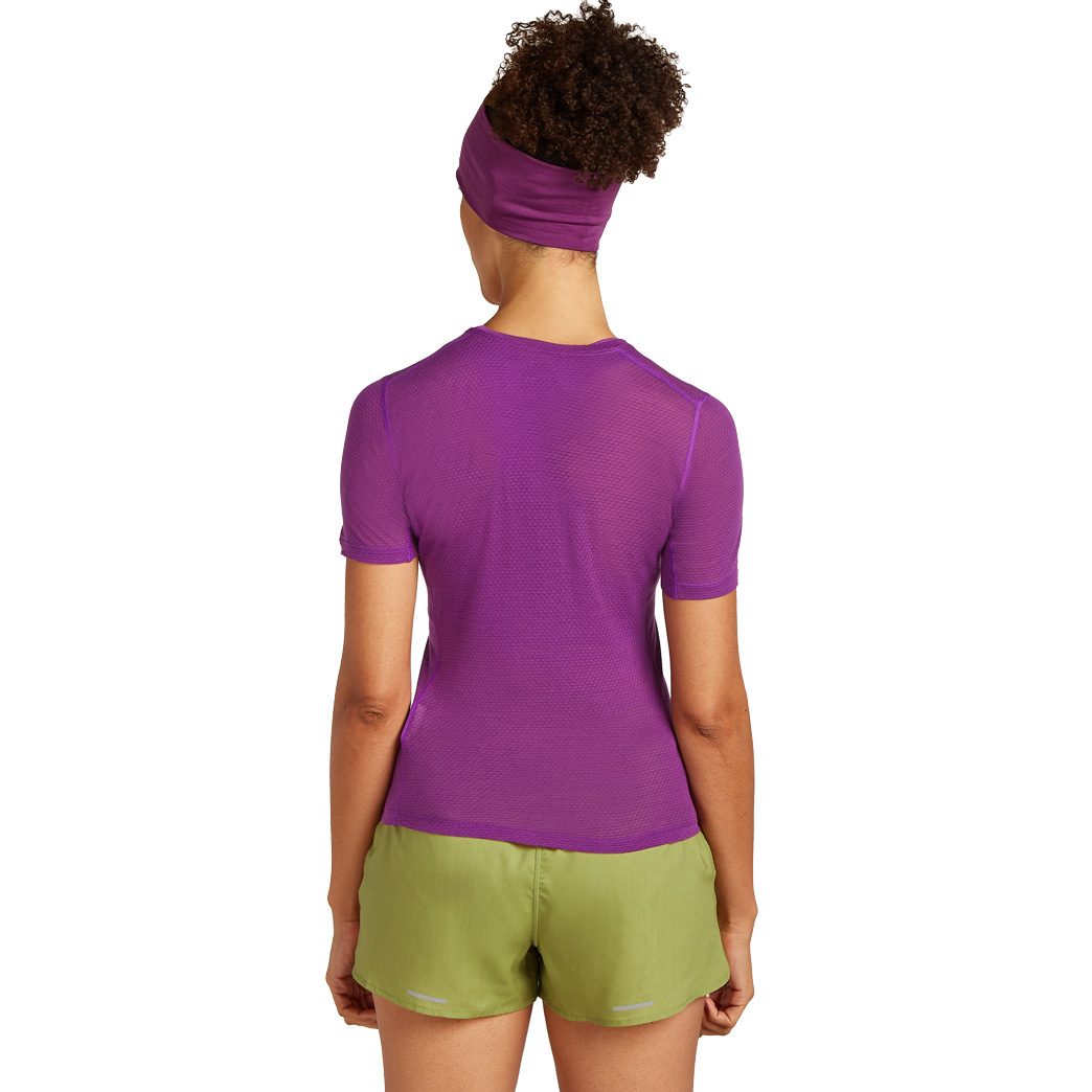 Icebreaker Merino 75 Cool-Lite Featherlight T-Shirt Damen passion