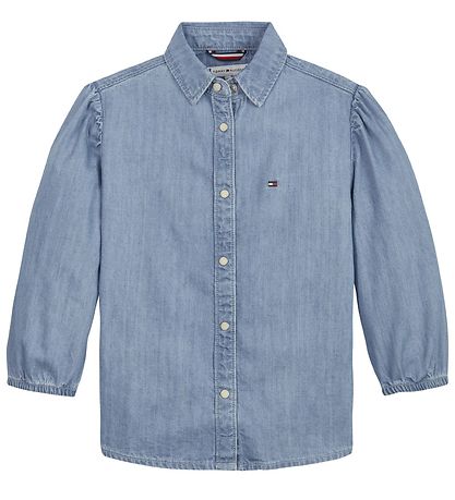 Tommy Hilfiger Hemd - Light Blue Tuch