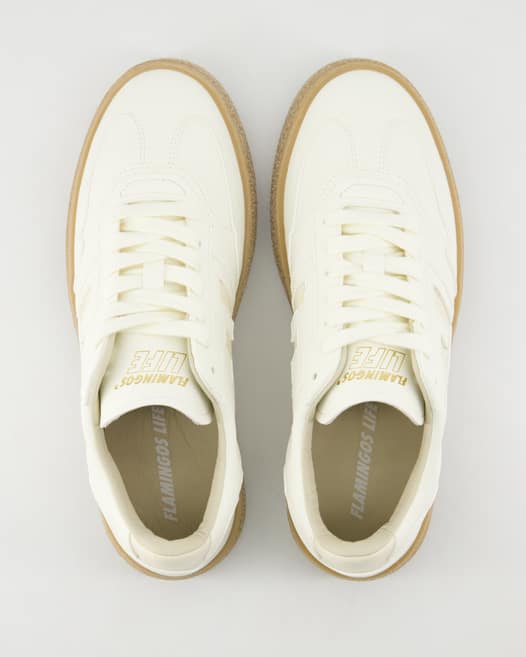 Flamingos Life Burela Bold Sneaker in Weiß