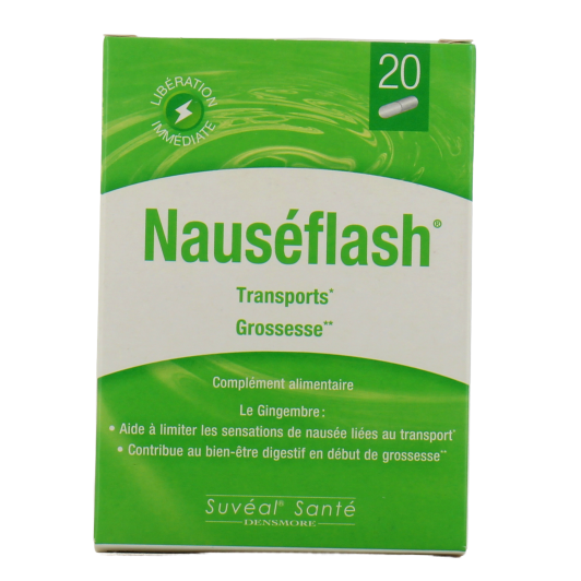 Densmore Nauséflash 20 Gélules - Nausées de Grossesse, Transport
