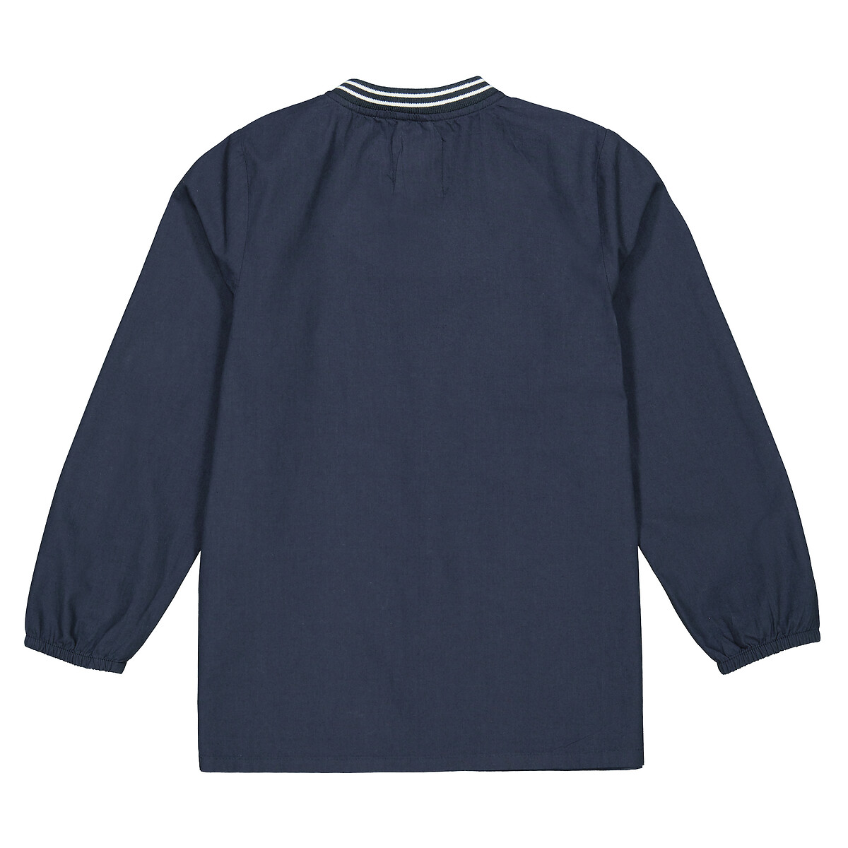 COLEÇÕES LA REDOUTE<br>Avental com botões de pressão, gola Teddy