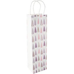 Sac cadeau pour bouteille Pine Trees