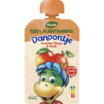 Danoontje 100% Plantaardig Amandel Mango Perzik 90g