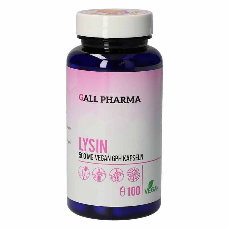 Lysin 500 mg vegan GPH Kapseln, 100 St