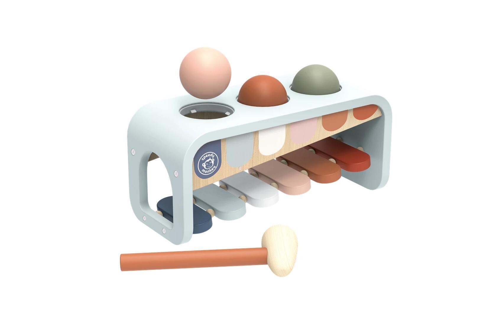 Musikspielzeug Xylophon GlockenspielMusikspielzeug aus Holz