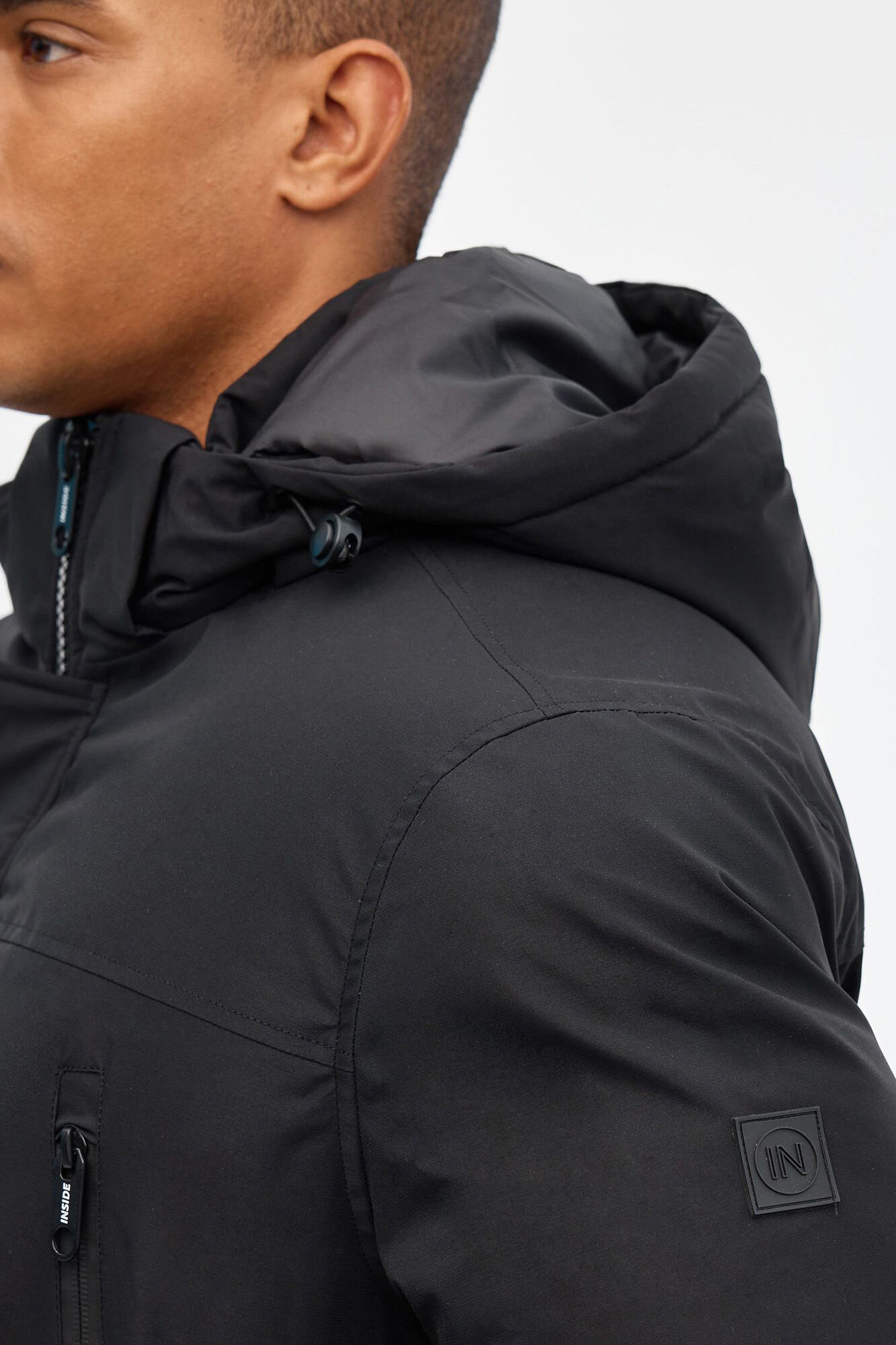 Parka com capuz