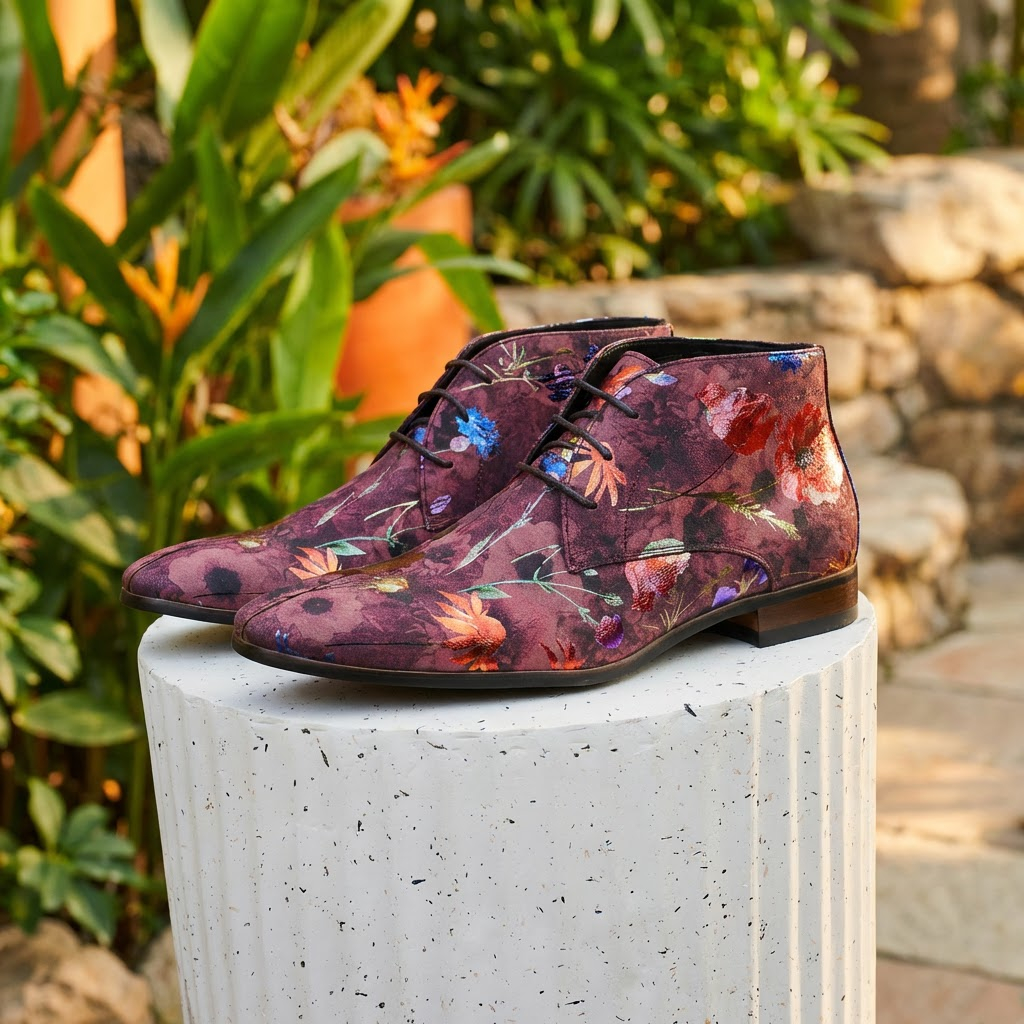 Rosso Velour Flora High - PRE-ORDER