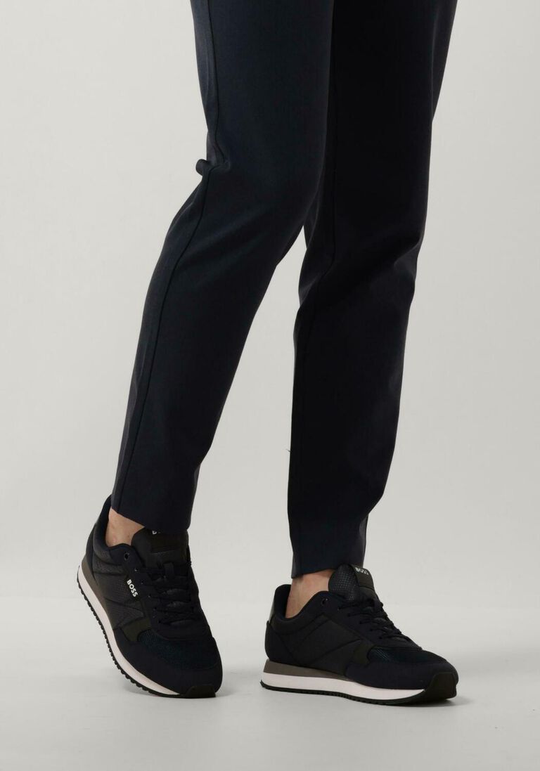 BOSS blauwe boss lage sneakers kai runn