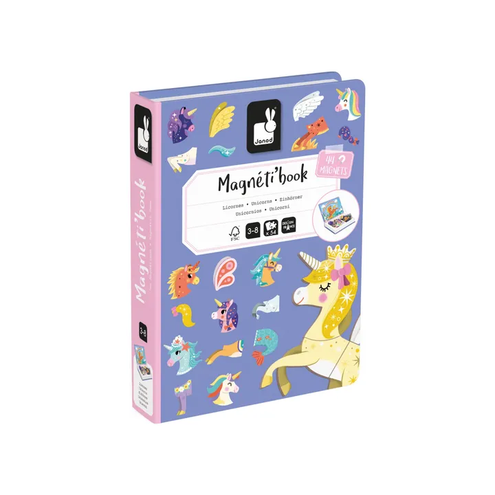 Janod Magneti'Book Licornes