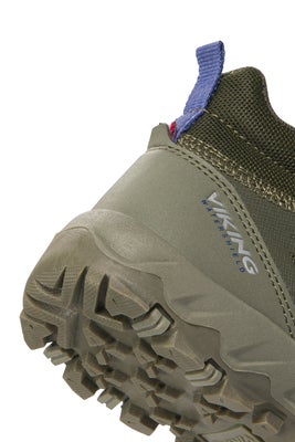 Viking Track Mid SL WP Sneakers, Olive
