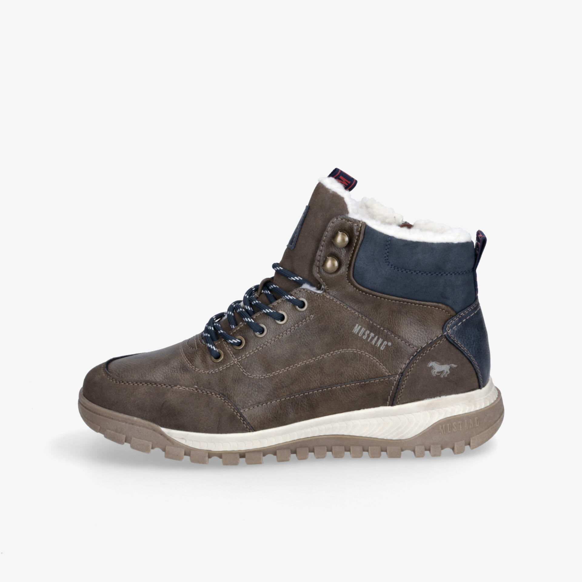 MUSTANG Herren Schnürboots braun