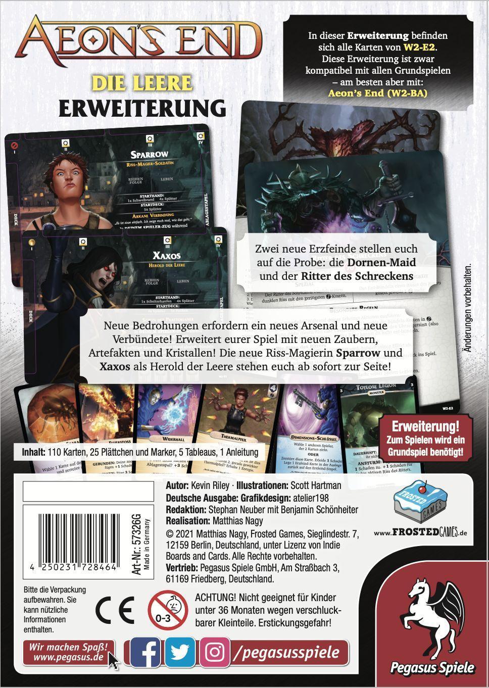 Aeon's End - Die Leere (Spiel-Zubehör)