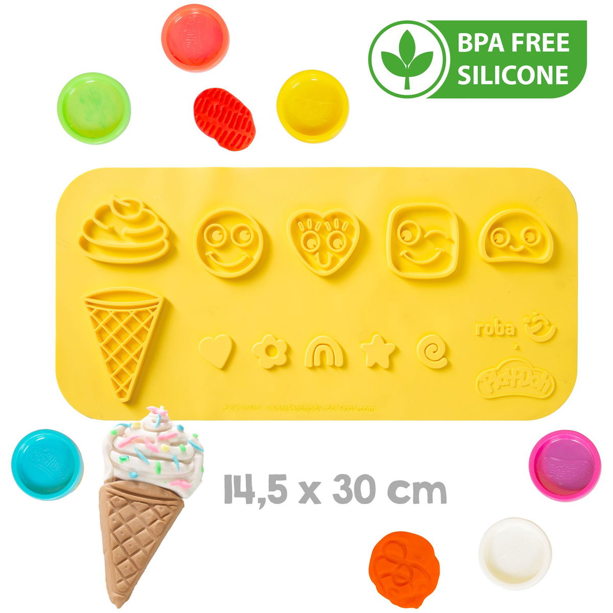 robaroba   x Play Doh Eisstand