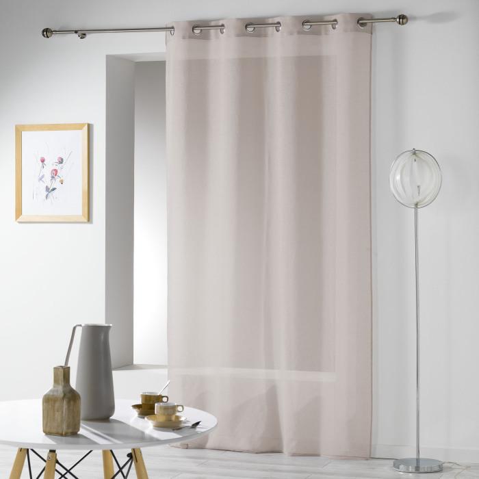 PANNEAU A OEILLETS 140X240CM TELMA TAUPE