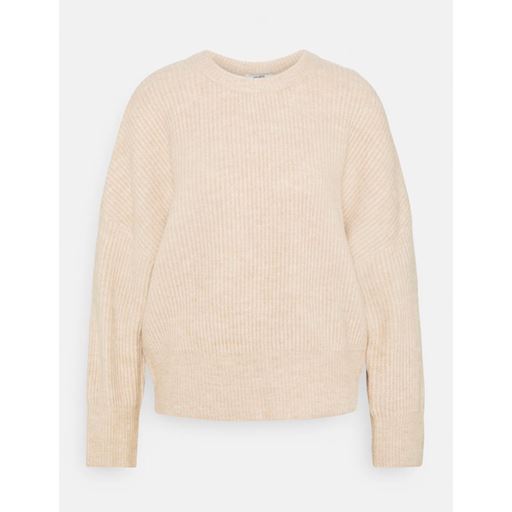 mbyM Gillian Striktrøje, Oyster Melange, XS/S