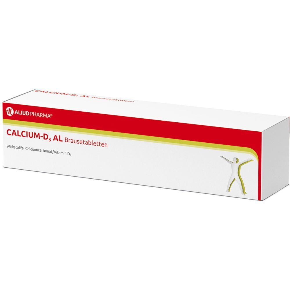 Calcium-D3 AL Brausetabletten bei Calcium- und D3-Mangel und unterstützend zur Osteoporosebehandlung