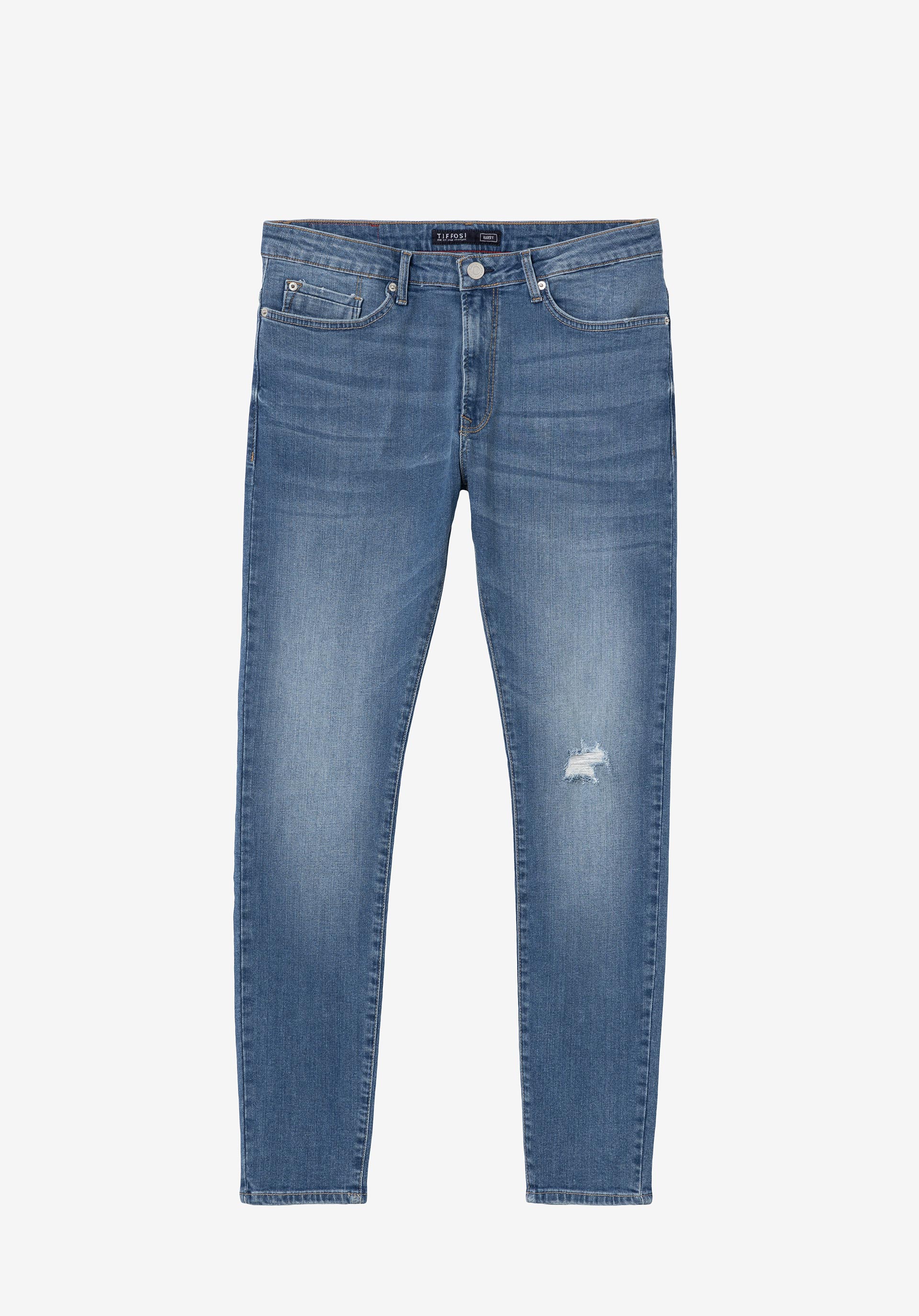 Jeans Harry Skinny com Rasgões