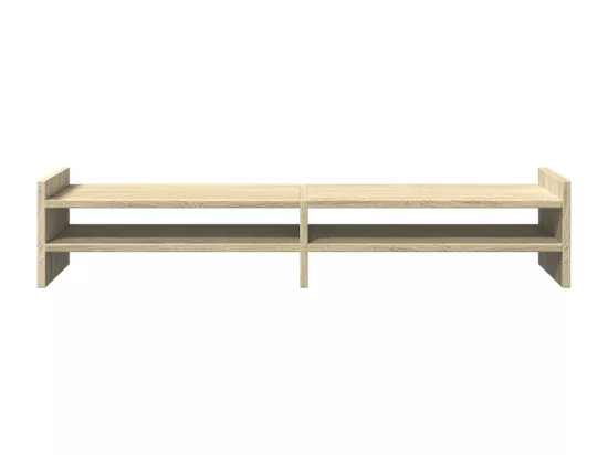 Support de moniteur chêne sonoma 100x27x20 cm bois d'ingénierie