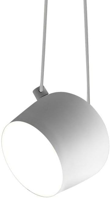 FLOS Aim Pendelleuchte schwenkbar cm 24 cm aus Aluminium weiß
