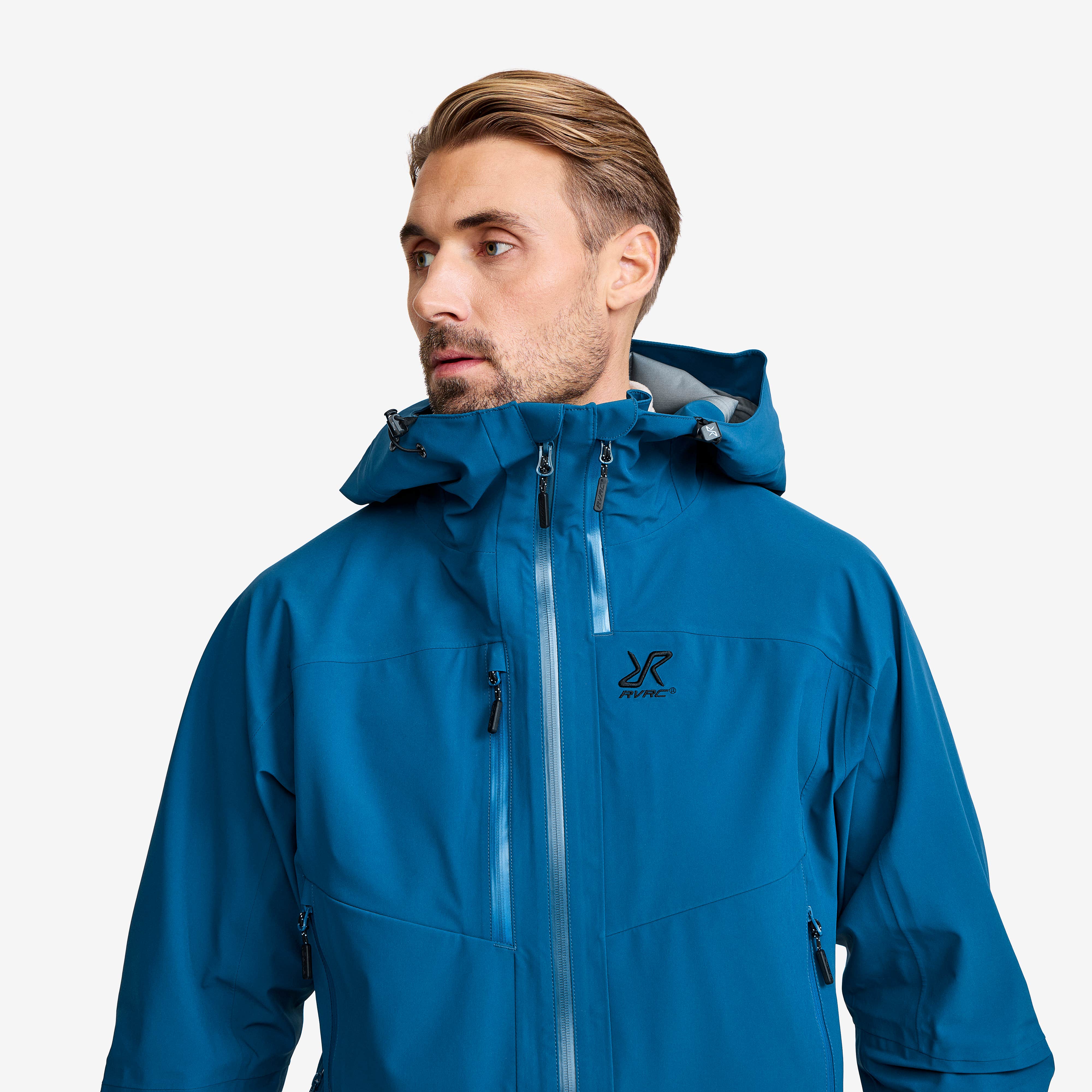 Cyclone 3L Shell Jacket Herre Blue Opal/Imperial Blue
