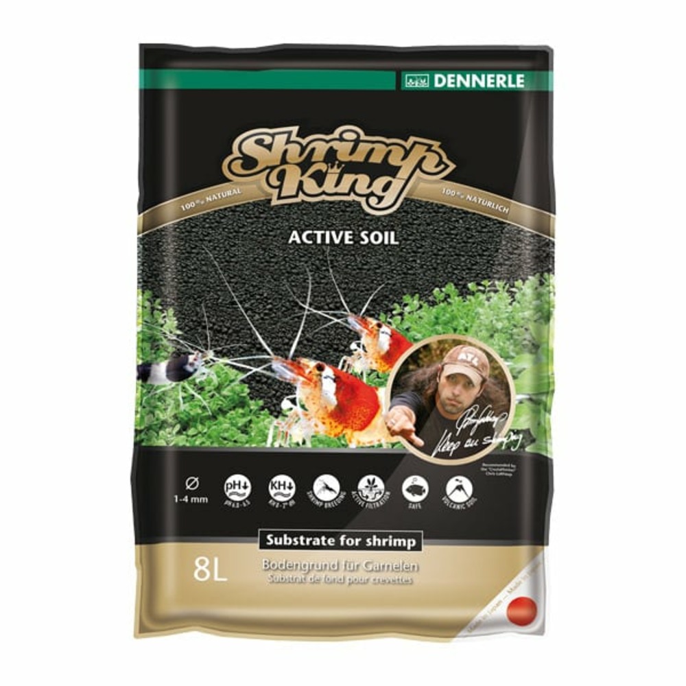 Shrimp king active soil 8l