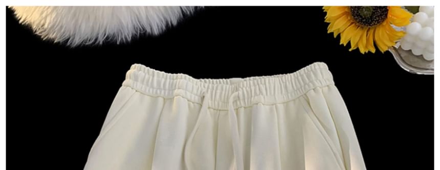 Bay Go Mall - Sweatshorts met trekkoord en letters