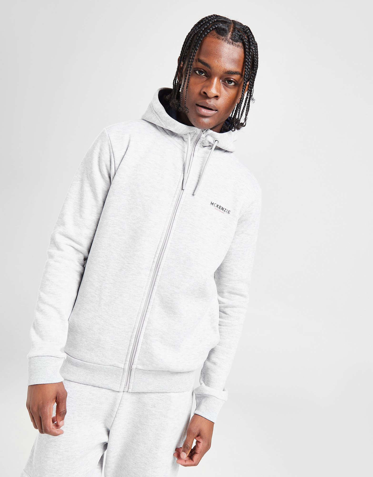 McKenzie Sweat à Capuche Zippé Essential Homme
