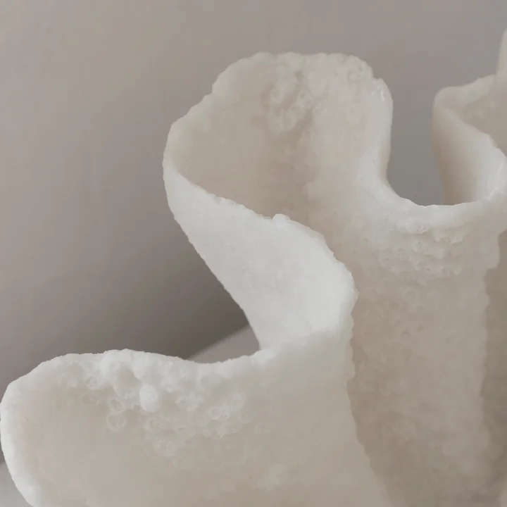 Mette Ditmer - Coral Deko Schale, weiss