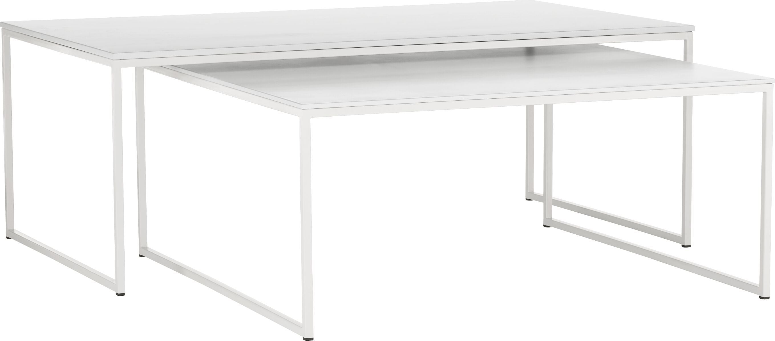 AVEA Salontisch - grau / grau / B: 90.0 cm x T: 90.0 cm x H: 40.0 cm