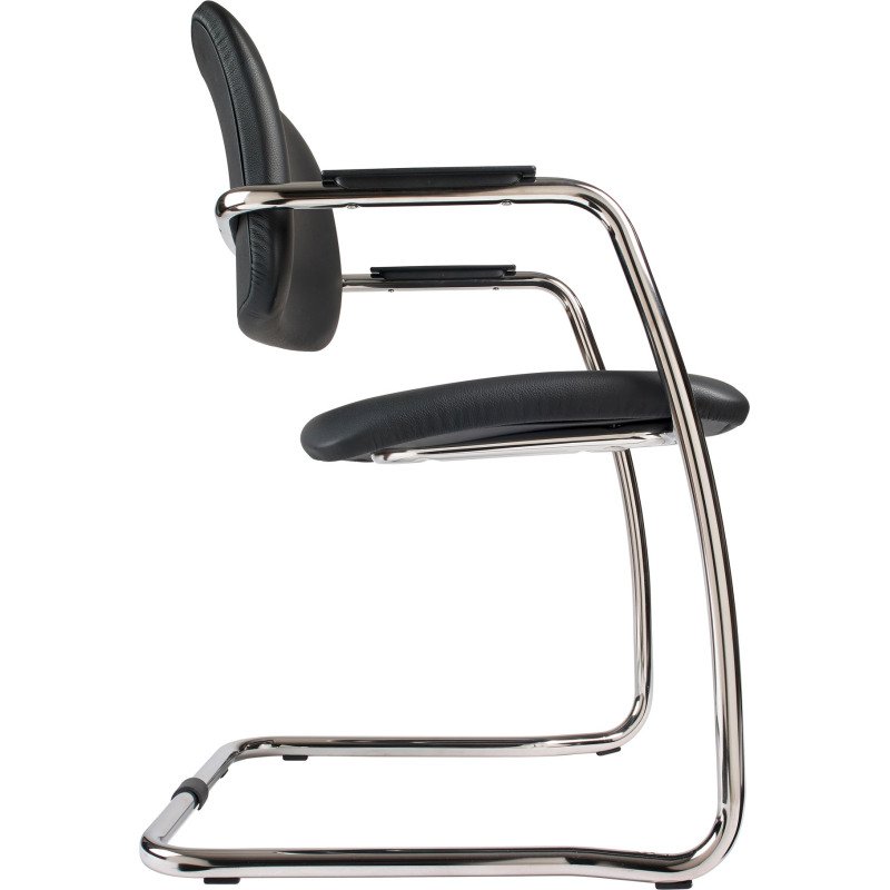Chaise de réunion cuir Constance