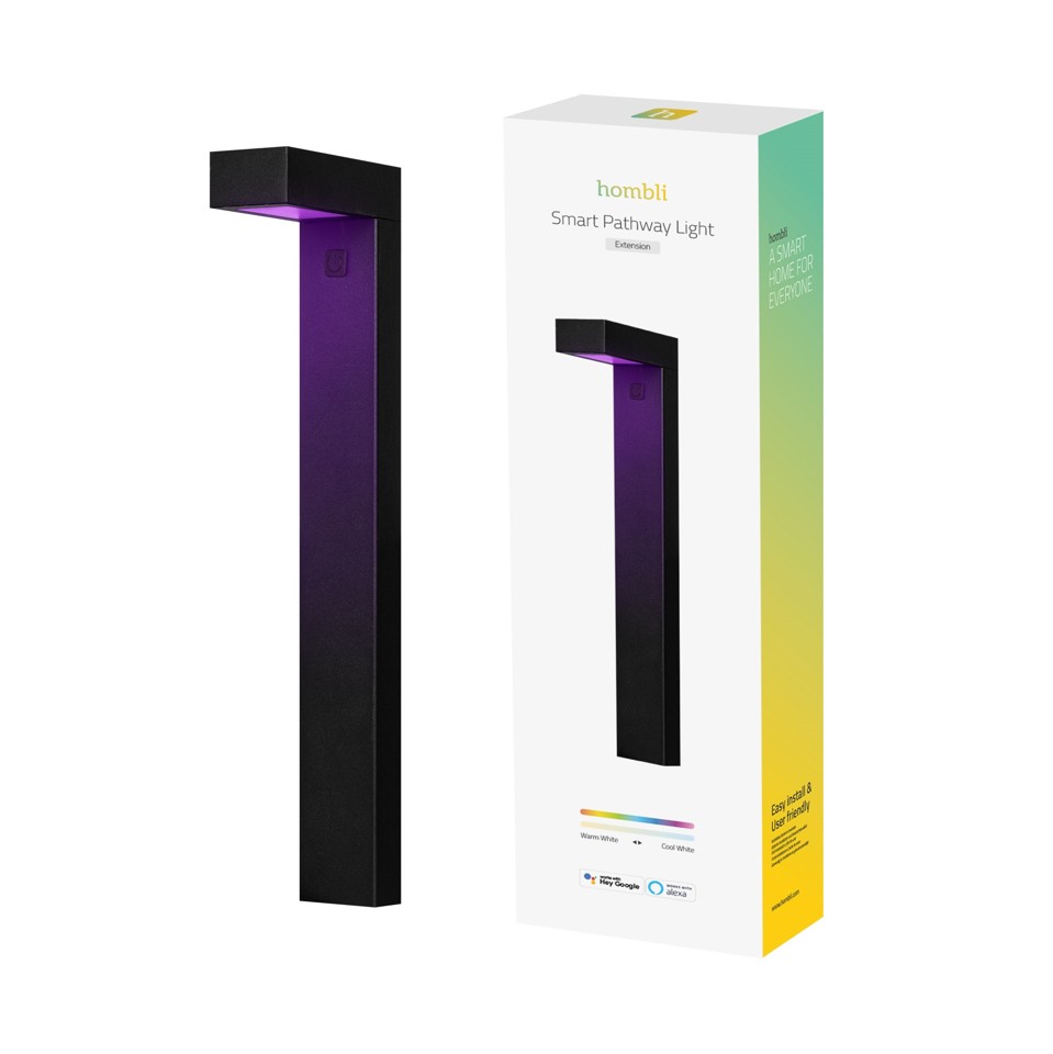 Hombli - Smart Udendørs Pathway Light, Sort (single)
