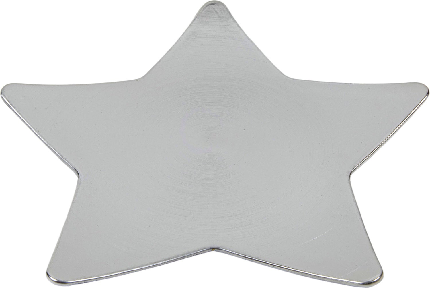 Onderbord Ster zilver D 28 H 1 cm