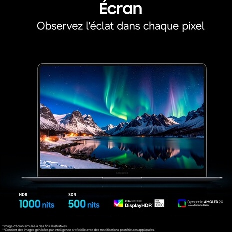 PC portable Samsung Galaxy Book6 Pro 16