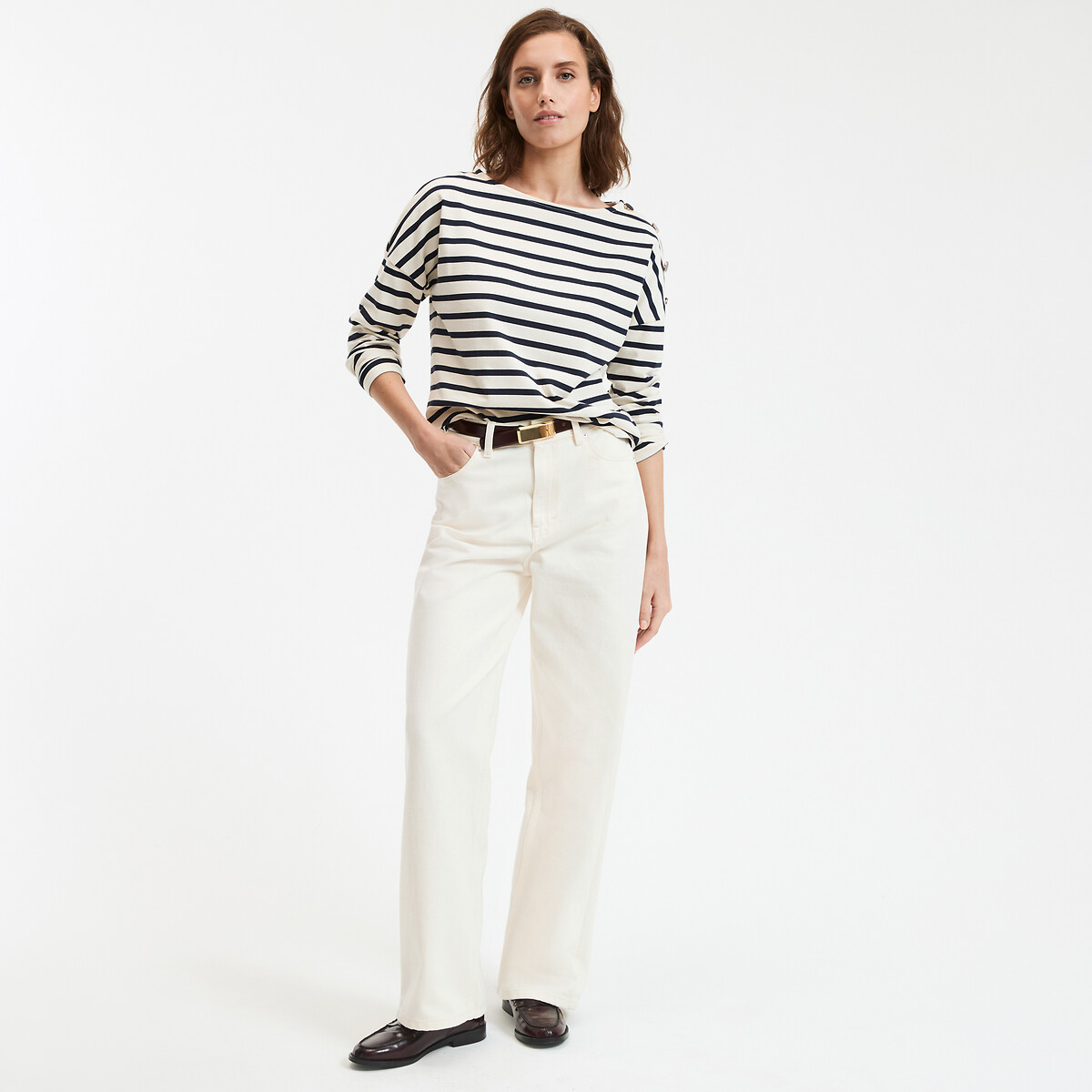 COLEÇÕES LA REDOUTE<br>Jeans Wijde Signature, Marceau