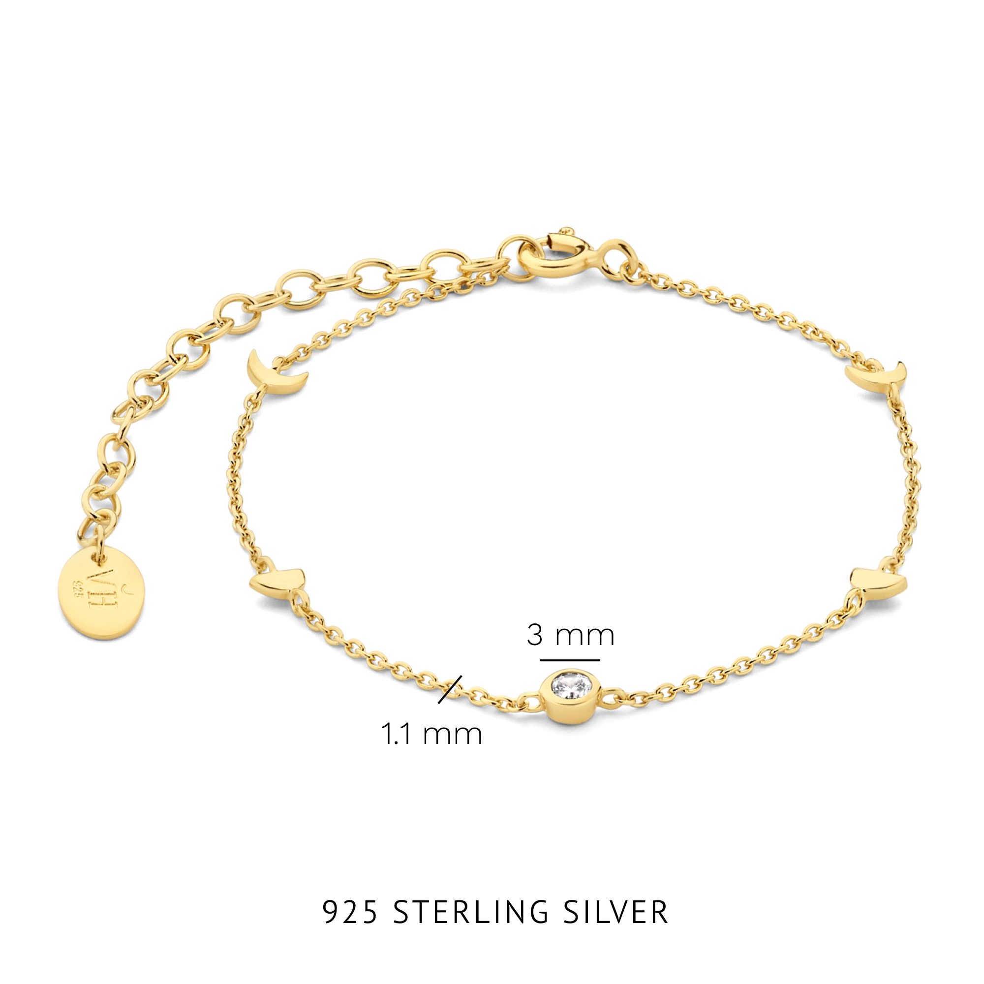 armband Violet Hamden Violet Hamden Goud
